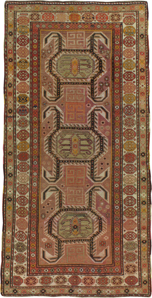 Antique Kazak Rug, No.15293 - Galerie Shabab