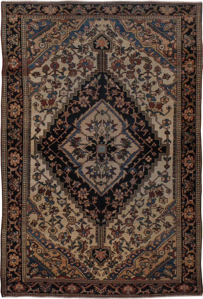 Antique Persian Sarouk Fereghan Rug, No.15295 - Galerie Shabab