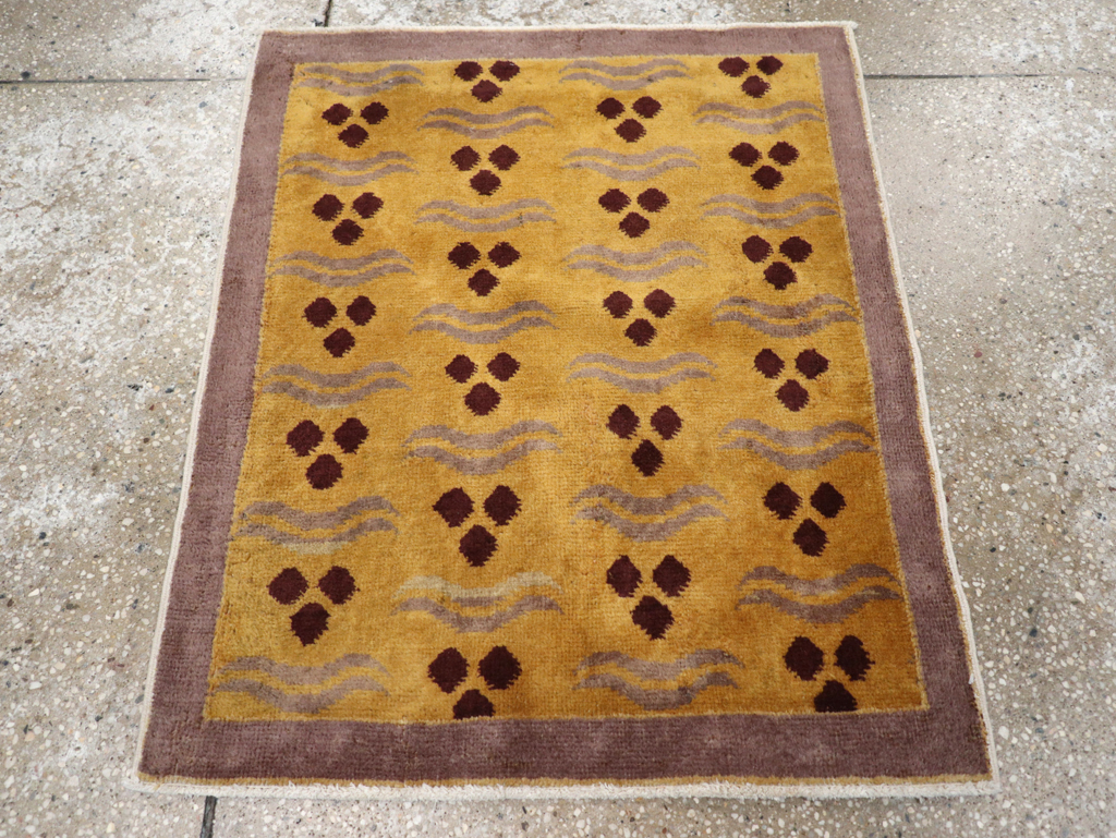 Vintage Anatolian Deco Rug, No.15302 - Galerie Shabab