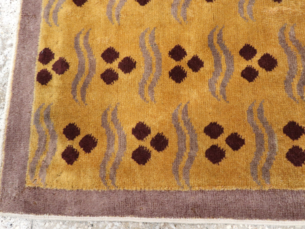 Vintage Anatolian Deco Rug, No.15302 - Galerie Shabab