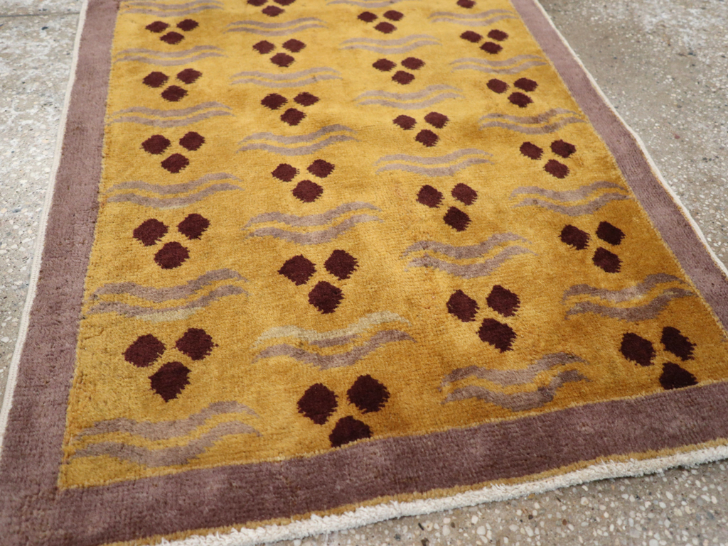 Vintage Anatolian Deco Rug, No.15302 - Galerie Shabab