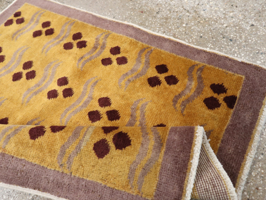 Vintage Anatolian Deco Rug, No.15302 - Galerie Shabab