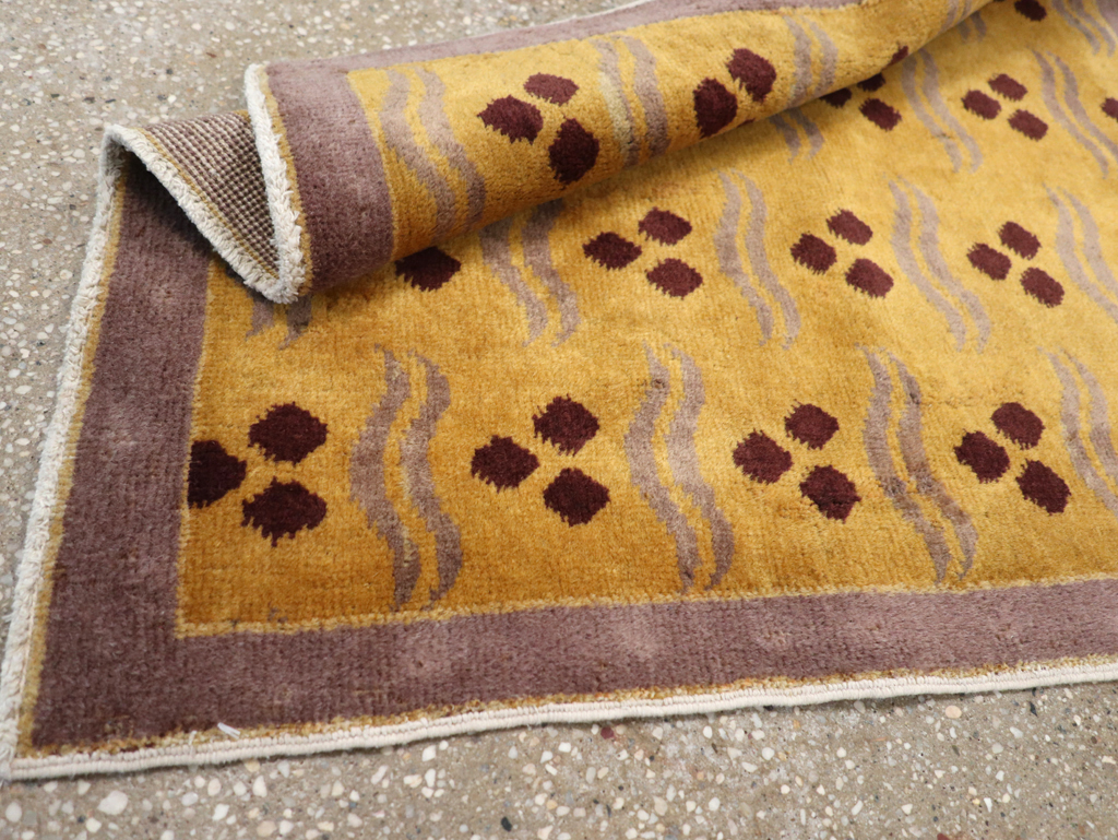 Vintage Anatolian Deco Rug, No.15302 - Galerie Shabab