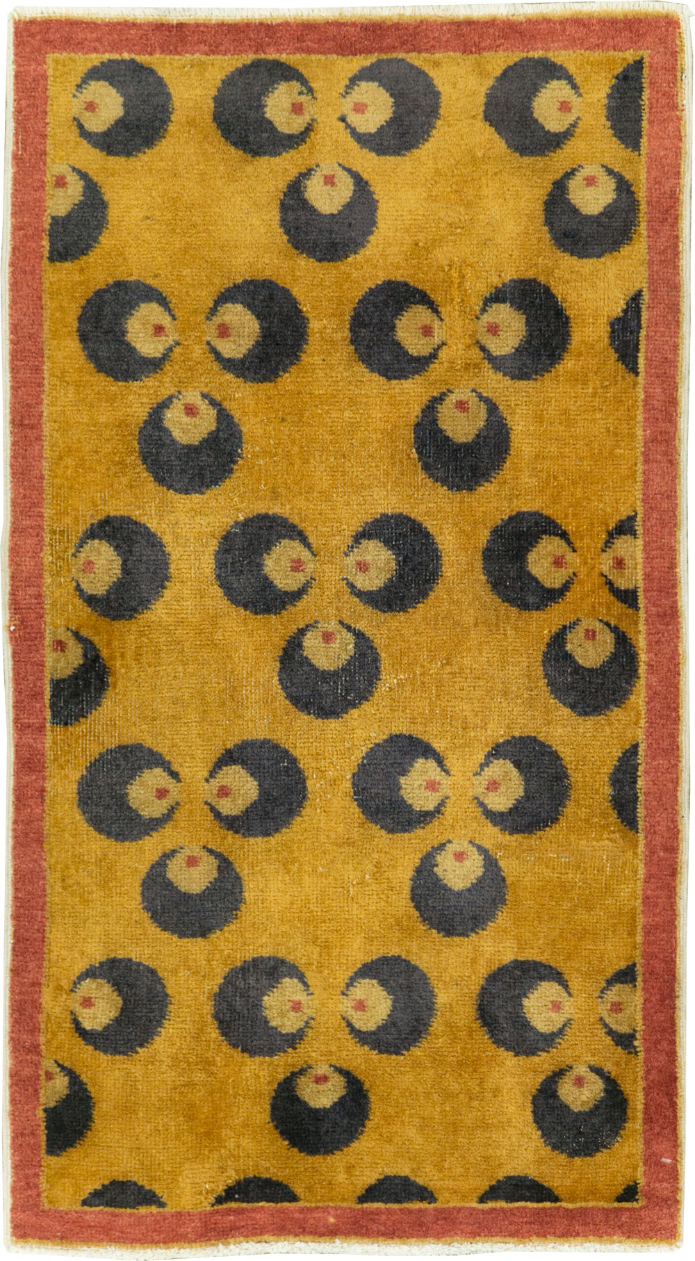 Vintage Turkish Anatolian Deco Rug, No.15309 - Galerie Shabab