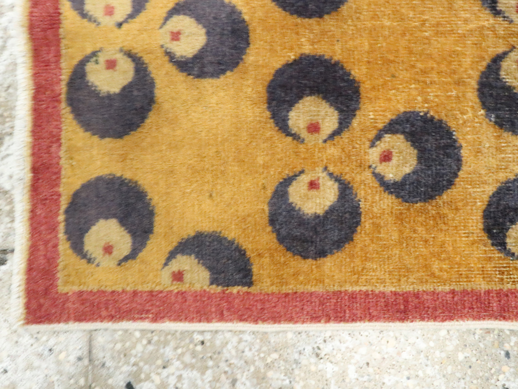 Vintage Turkish Anatolian Deco Rug, No.15309 - Galerie Shabab