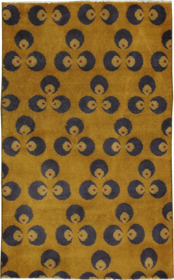 Vintage Deco Rug, No.15310 - Galerie Shabab