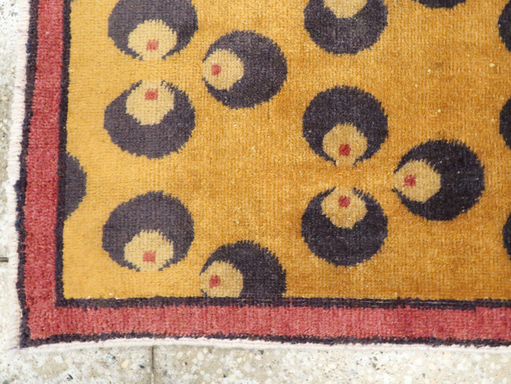 Vintage Turkish Anatolian Deco Rug, No.15311 - Galerie Shabab