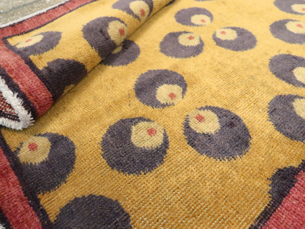 Vintage Turkish Anatolian Deco Rug, No.15311 - Galerie Shabab