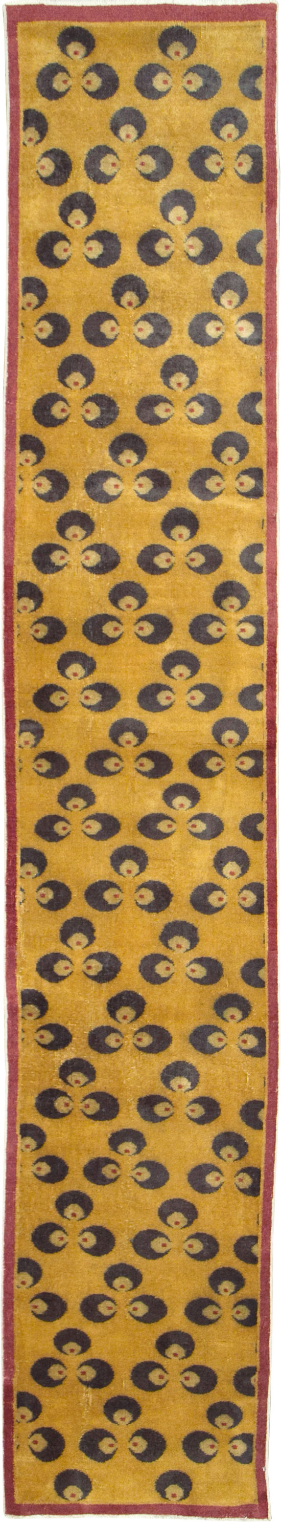 Vintage Anatolian Deco Rug, No.15317 - Galerie Shabab