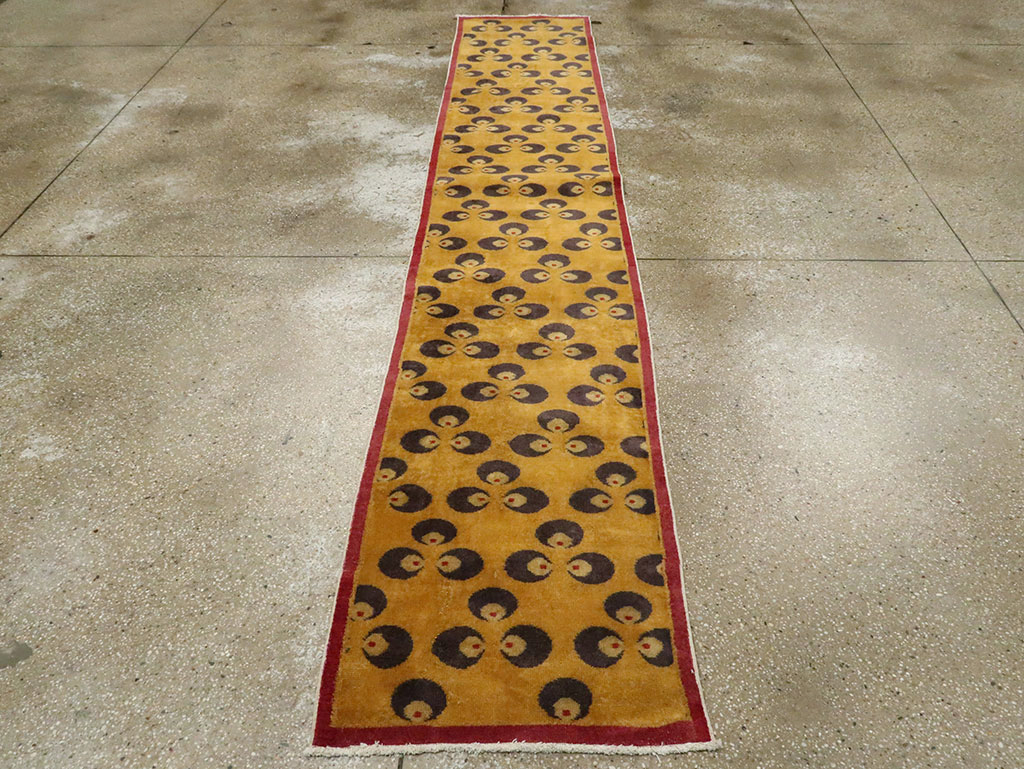 Vintage Anatolian Deco Rug, No.15317 - Galerie Shabab