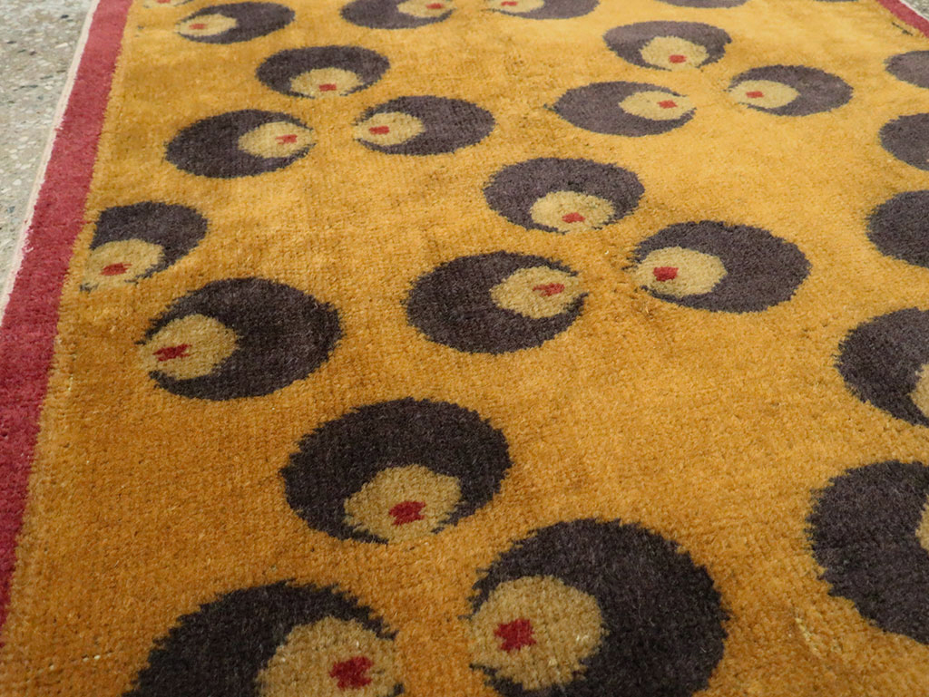 Vintage Anatolian Deco Rug, No.15317 - Galerie Shabab