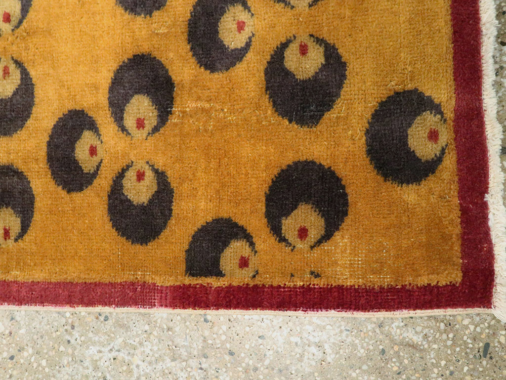 Vintage Anatolian Deco Rug, No.15317 - Galerie Shabab