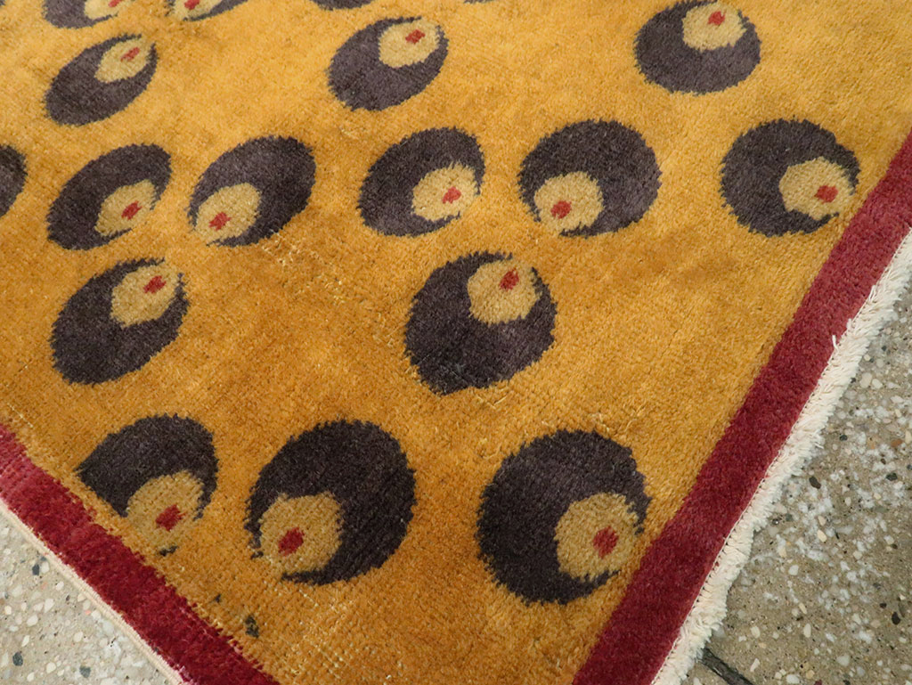 Vintage Anatolian Deco Rug, No.15317 - Galerie Shabab