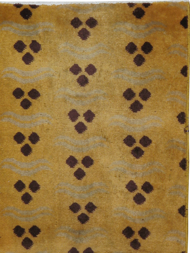 Vintage Turkish Anatolain Deco Rug, No.15320 - Galerie Shabab