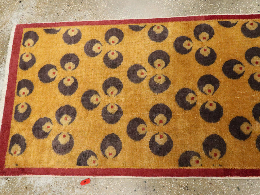 Vintage Anatolian Deco Runner, No.15324 - Galerie Shabab