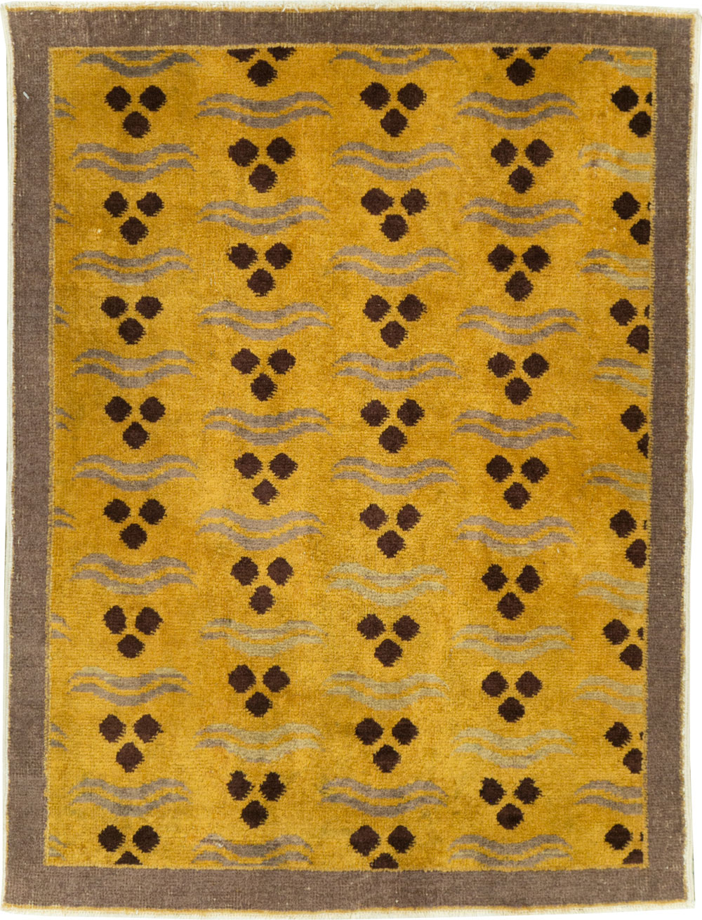 Vintage Turkish Anatolian Deco Rug, No.15325 - Galerie Shabab