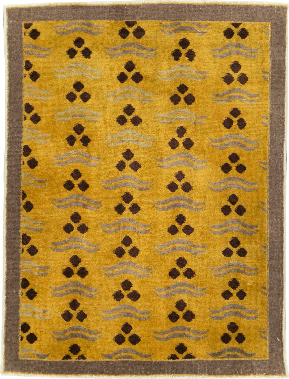 Vintage Turkish Anatolian Deco Rug, No.15325 - Galerie Shabab