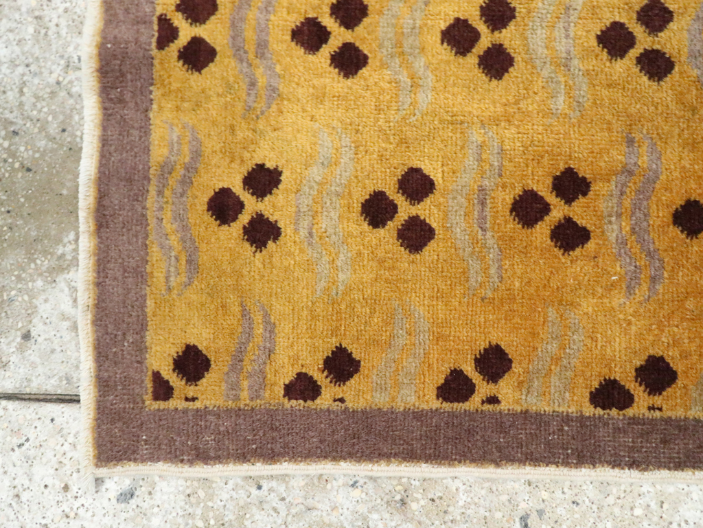 Vintage Turkish Anatolian Deco Rug, No.15325 - Galerie Shabab