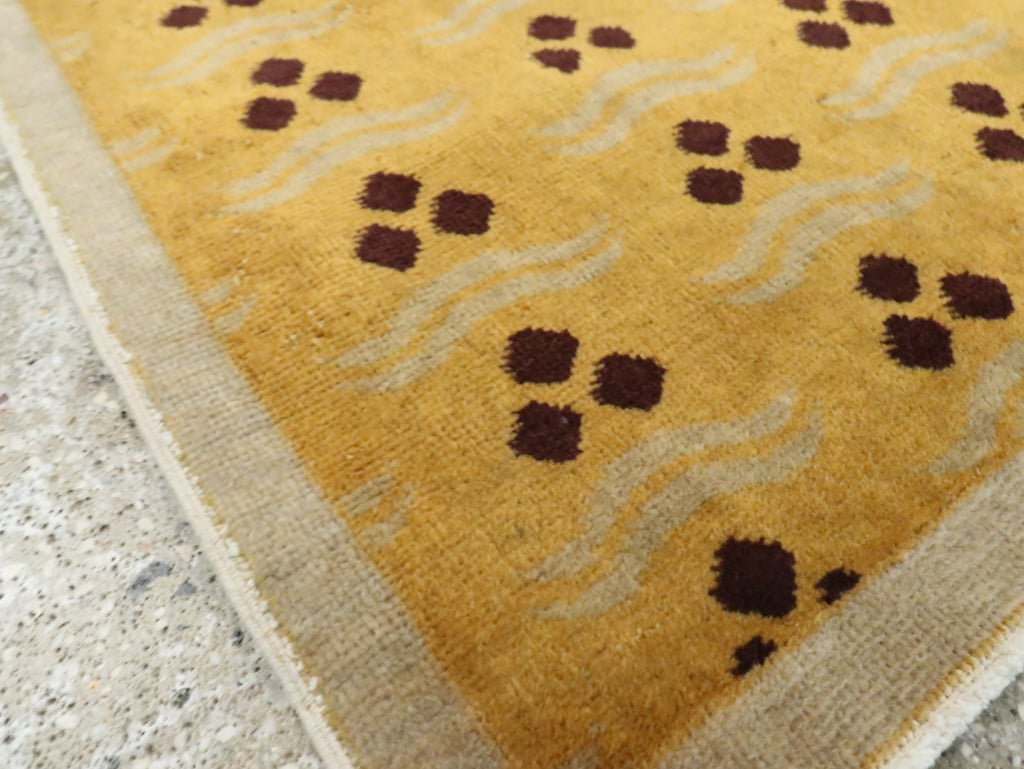 Vintage Anatolian Deco Rug, No.15330 - Galerie Shabab