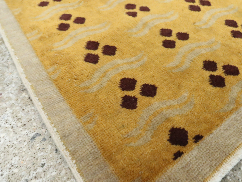 Vintage Anatolian Deco Rug, No.15330 - Galerie Shabab