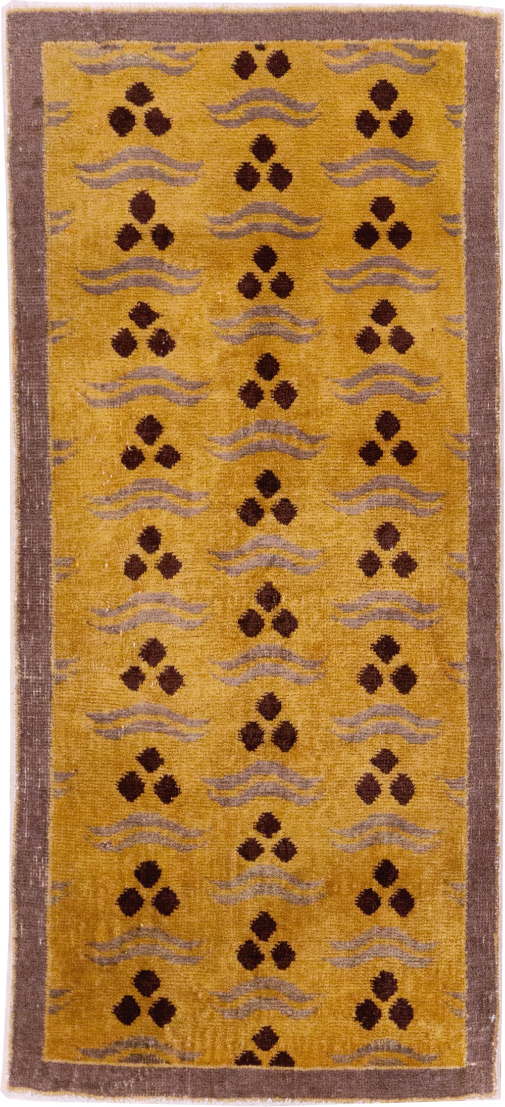 Vintage Turkish Anatolian Deco Rug, No.15332 - Galerie Shabab