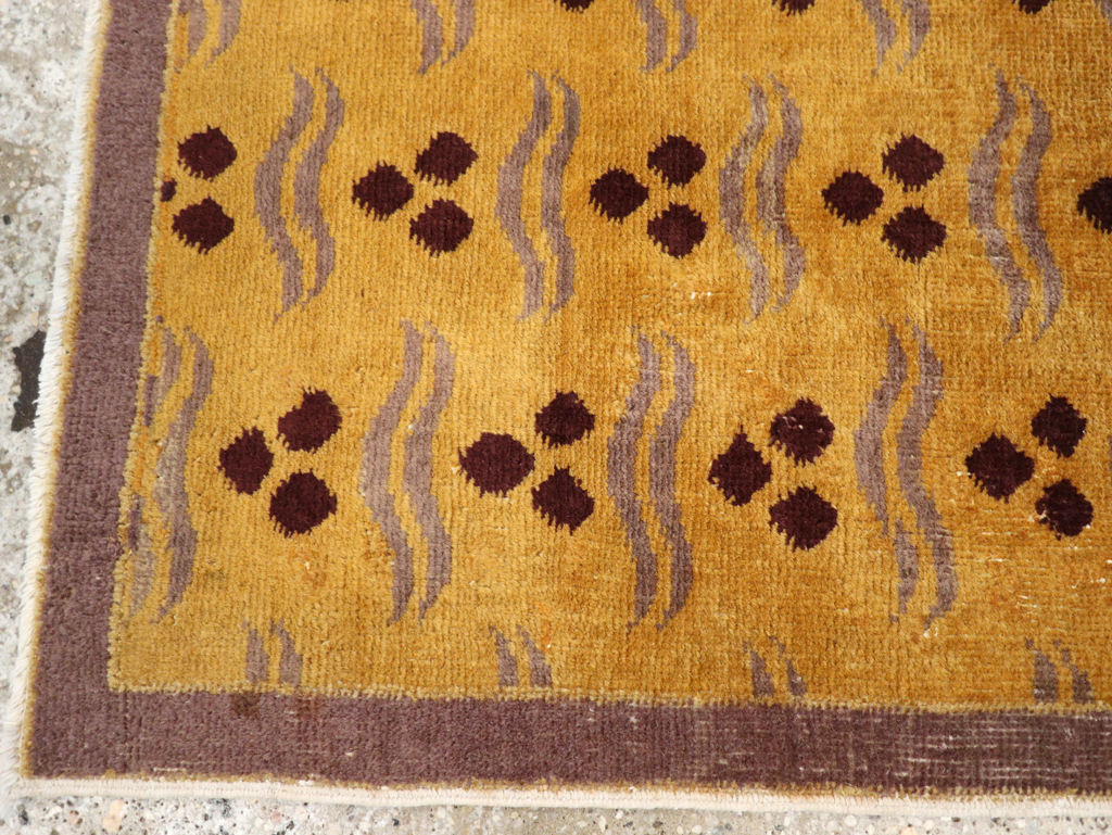 Vintage Turkish Anatolian Deco Rug, No.15332 - Galerie Shabab