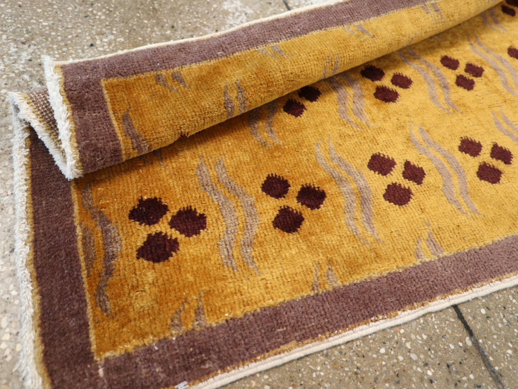 Vintage Turkish Anatolian Deco Rug, No.15332 - Galerie Shabab