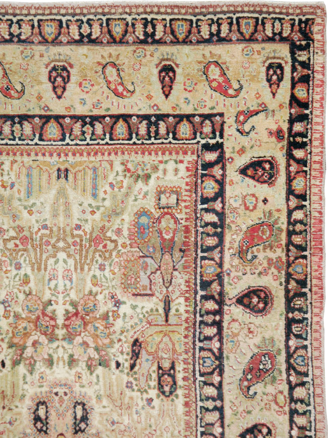 Antique Persian Tabriz Carpet, No.15341 - Galerie Shabab