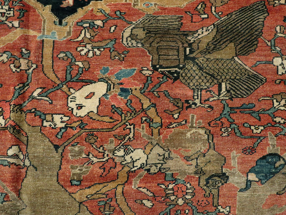 Antique Persian Fereghan Rug, No.15354 - Galerie Shabab