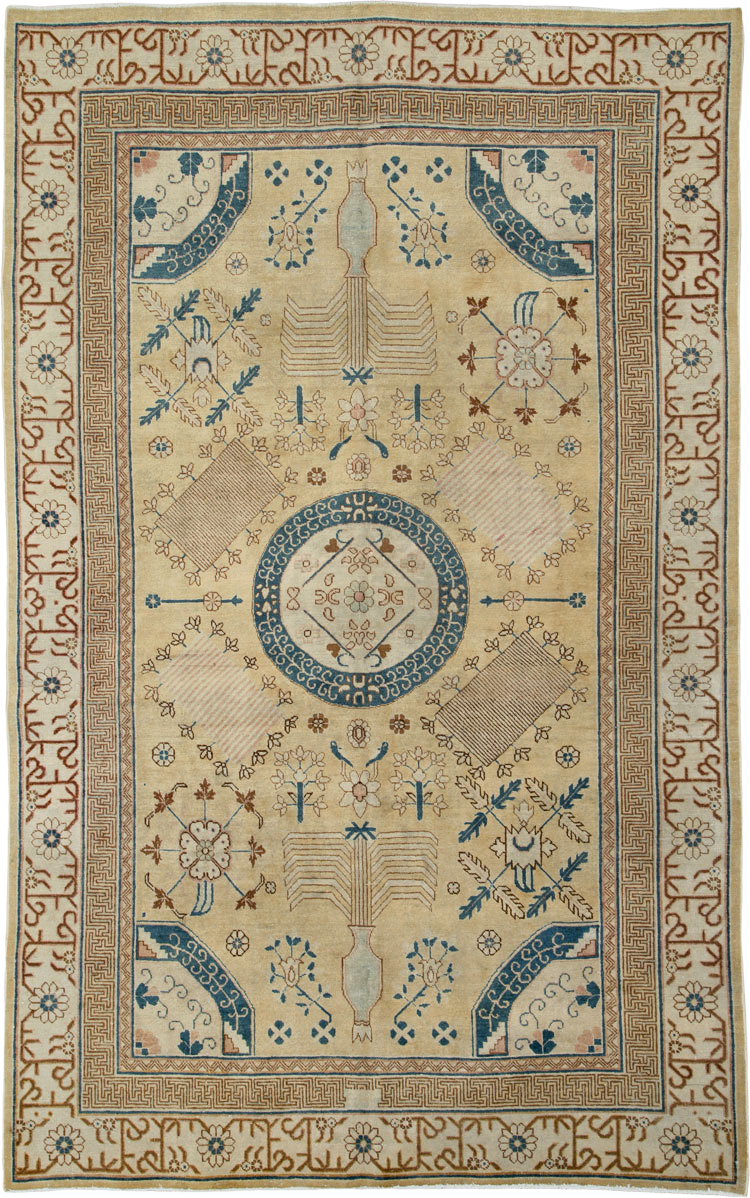 Antique Persian Tabriz Carpet, No.15355 - Galerie Shabab