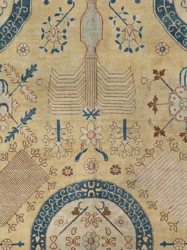 Antique Persian Tabriz Carpet, No.15355 - Galerie Shabab