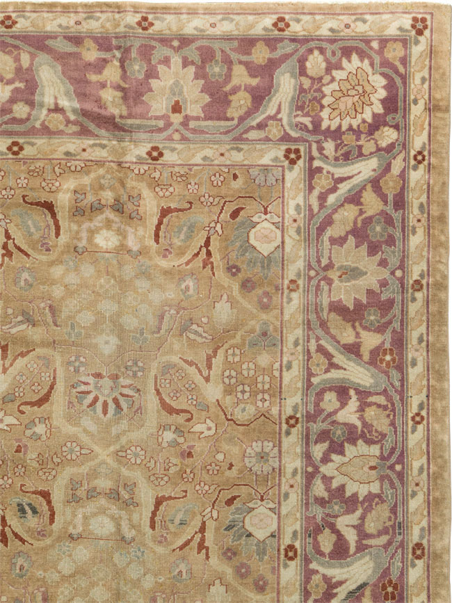 Antique Indian Lahore Carpet, No.15397 - Galerie Shabab