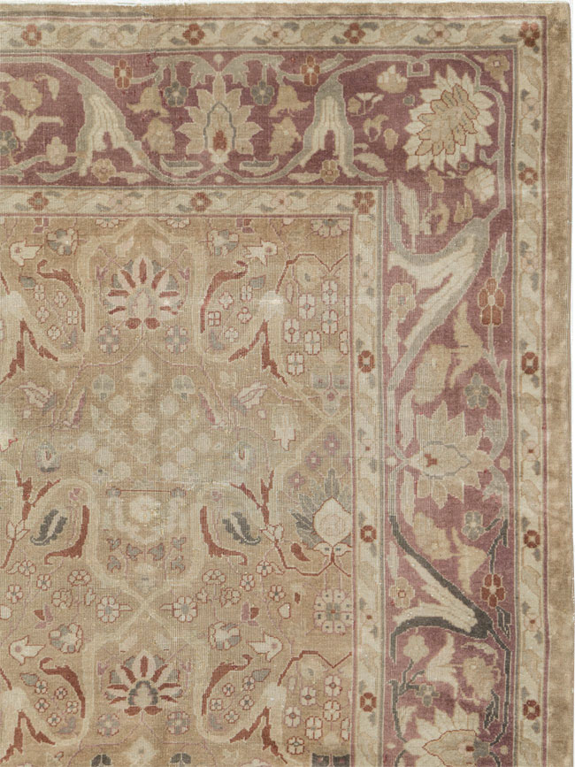 Antique Indian Lahore Carpet, No.15397 - Galerie Shabab
