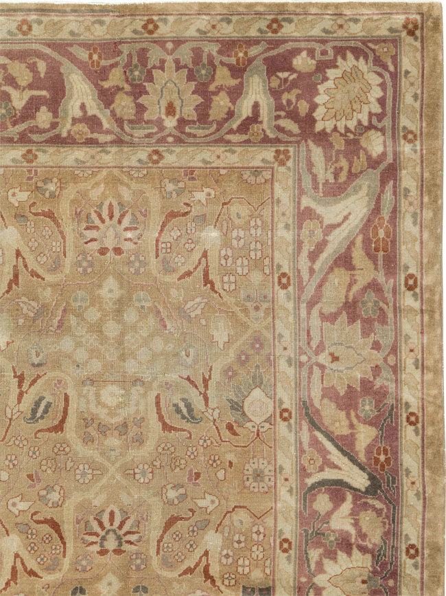 Antique Indian Lahore Carpet, No.15397 - Galerie Shabab