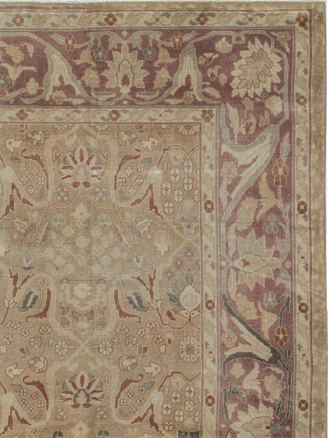 Antique Indian Lahore Carpet, No.15397 - Galerie Shabab