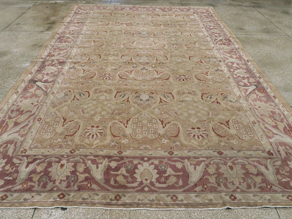 Antique Indian Lahore Carpet, No.15397 - Galerie Shabab
