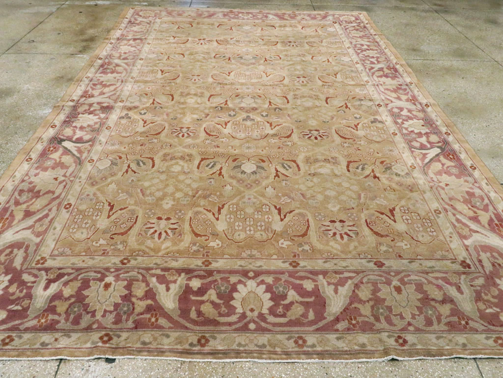 Antique Indian Lahore Carpet, No.15397 - Galerie Shabab