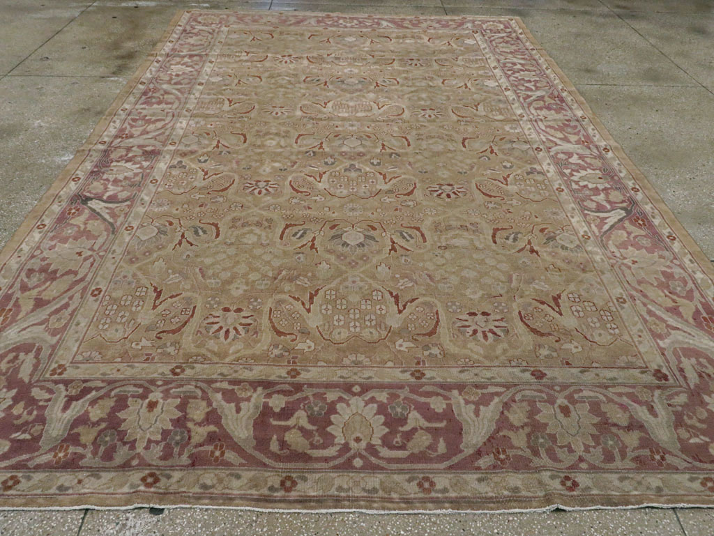 Antique Indian Lahore Carpet, No.15397 - Galerie Shabab