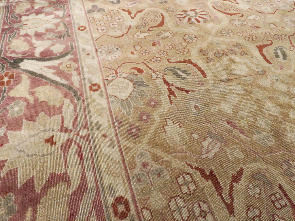 Antique Indian Lahore Carpet, No.15397 - Galerie Shabab