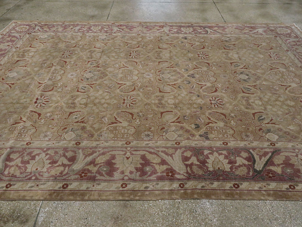 Antique Indian Lahore Carpet, No.15397 - Galerie Shabab