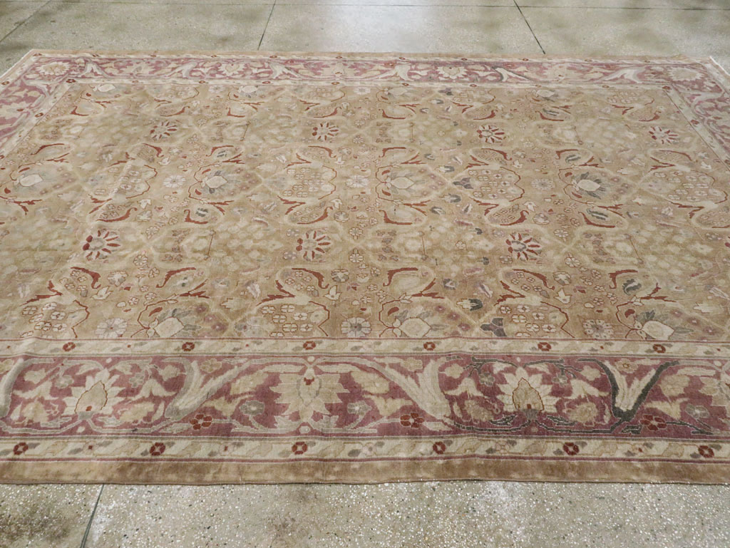 Antique Indian Lahore Carpet, No.15397 - Galerie Shabab