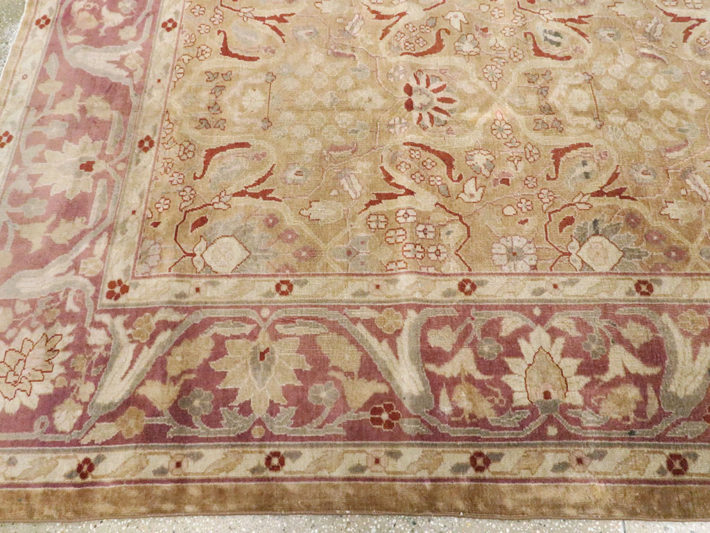 Antique Indian Lahore Carpet, No.15397 - Galerie Shabab
