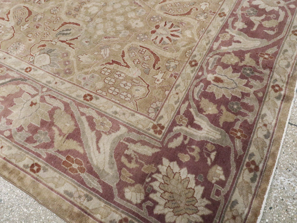 Antique Indian Lahore Carpet, No.15397 - Galerie Shabab