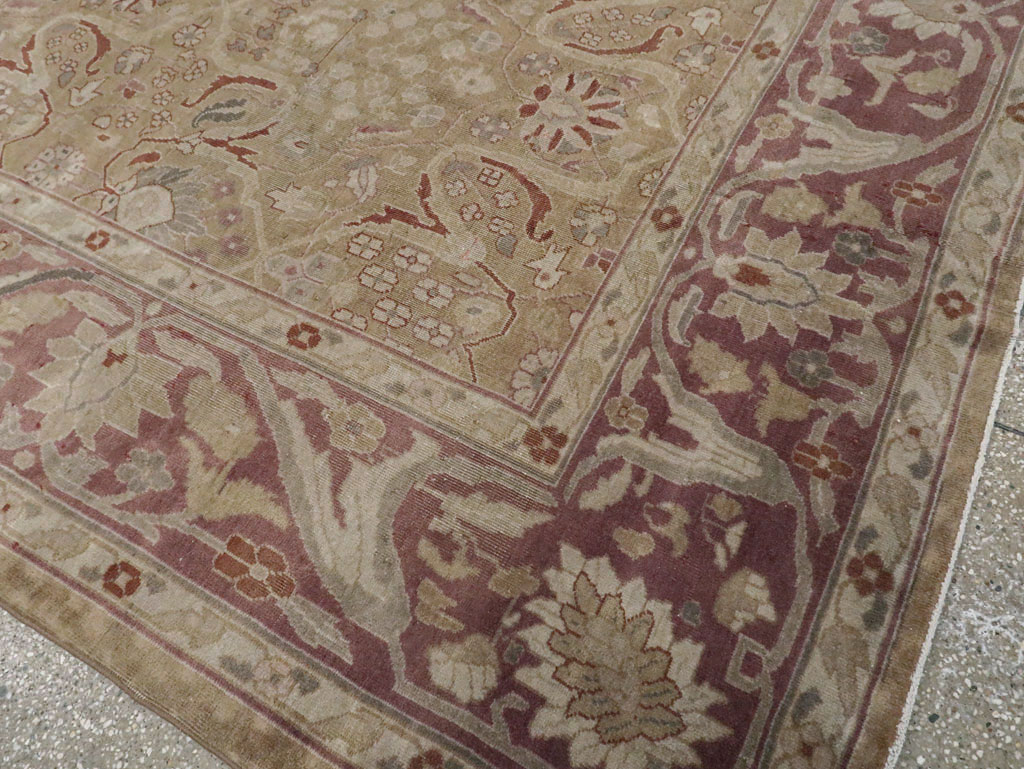 Antique Indian Lahore Carpet, No.15397 - Galerie Shabab