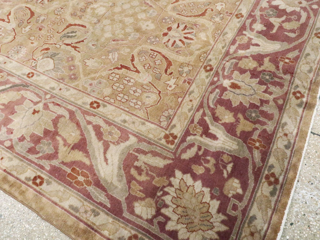 Antique Indian Lahore Carpet, No.15397 - Galerie Shabab