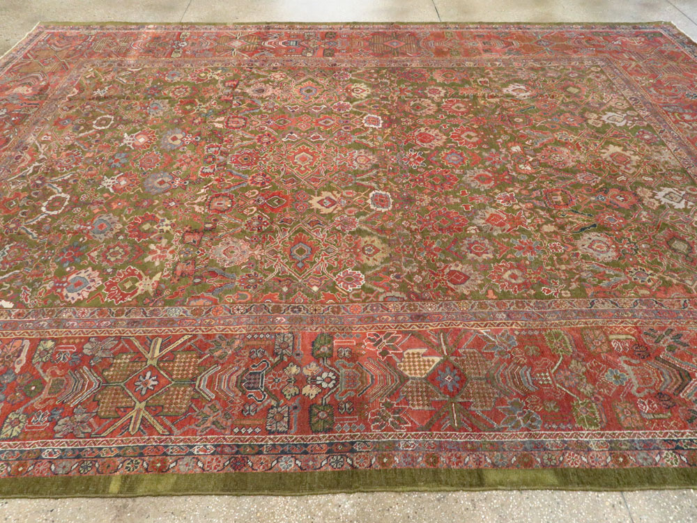 Antique Persian Sultanabad Carpet, No.15398 - Galerie Shabab