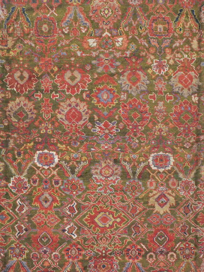 Antique Persian Sultanabad Carpet, No.15398 - Galerie Shabab