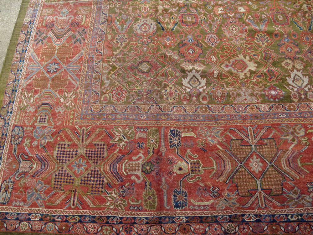 Antique Persian Sultanabad Carpet, No.15398 - Galerie Shabab