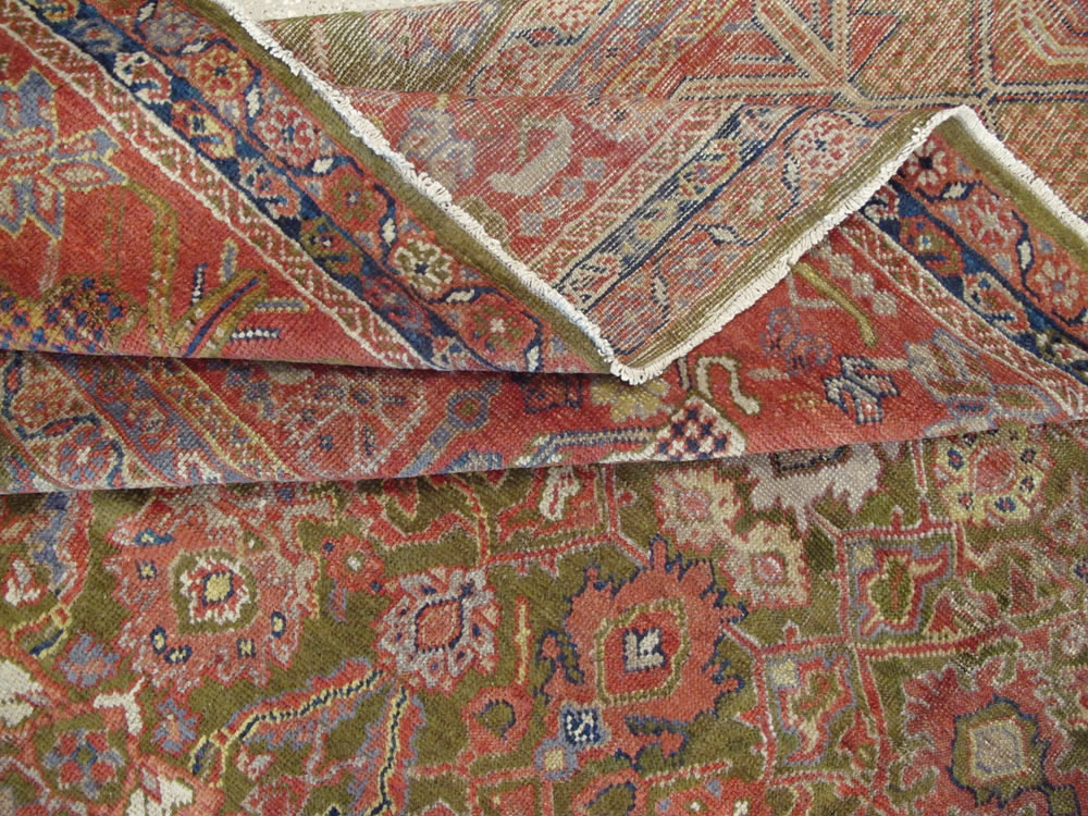 Antique Persian Sultanabad Carpet, No.15398 - Galerie Shabab