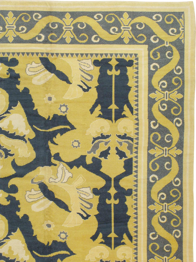 Antique Spanish Cuenca Carpet, No.15444 - Galerie Shabab